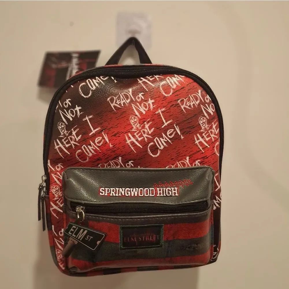 Nightmare on Elm Street Freddy Kreuger Backpack Bookbag
